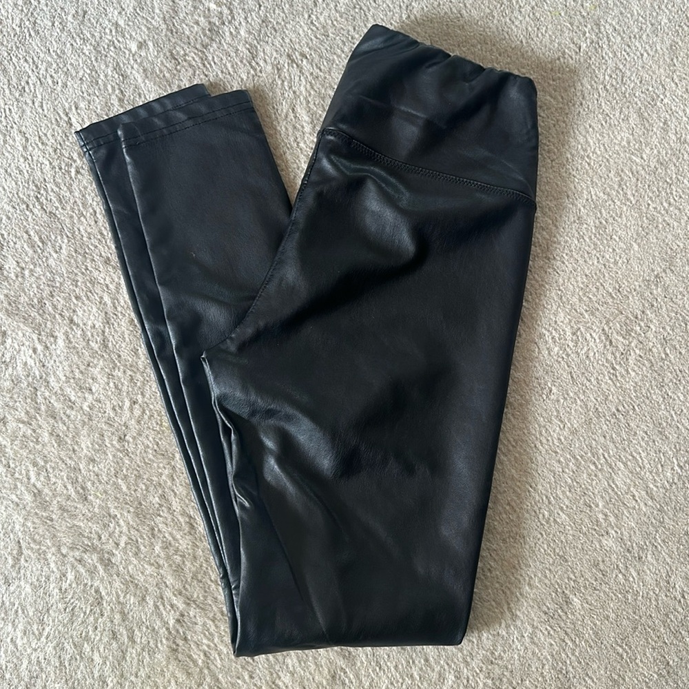 Faux Leather Leggings